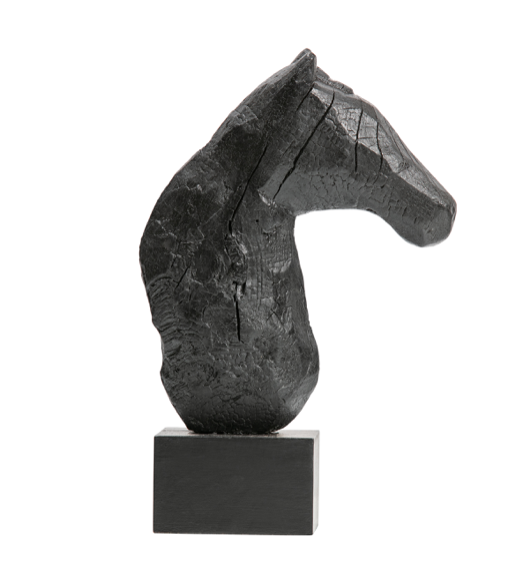 BE PURE BE PURE - Horsepower deco hout zwart