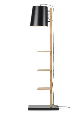 IT'S ABOUT ROMI IT'S ABOUT ROMI - Vloerlamp Cambridge naturel/zwart