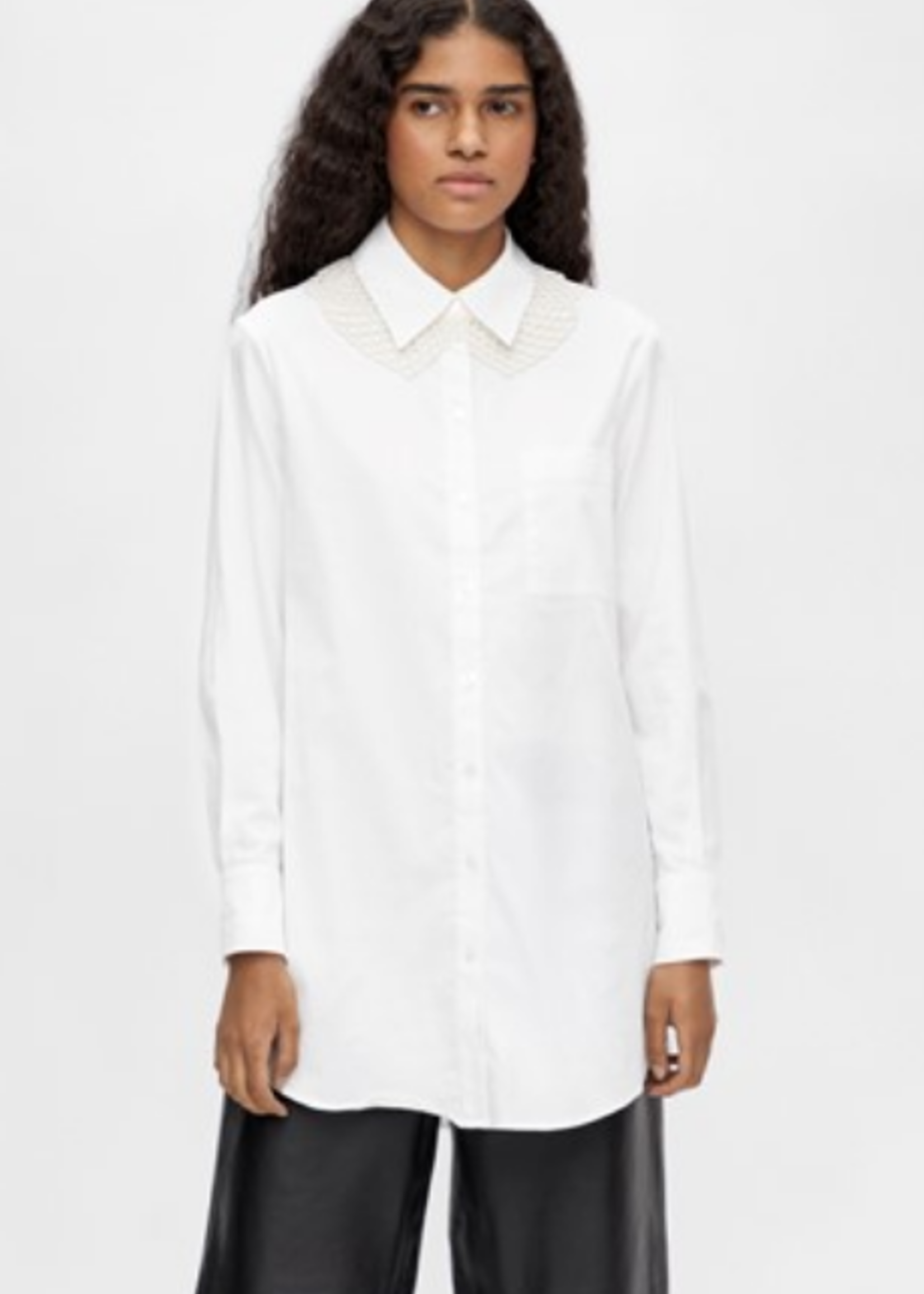 OBJECT OBJECT - Roxa long shirt noos wit