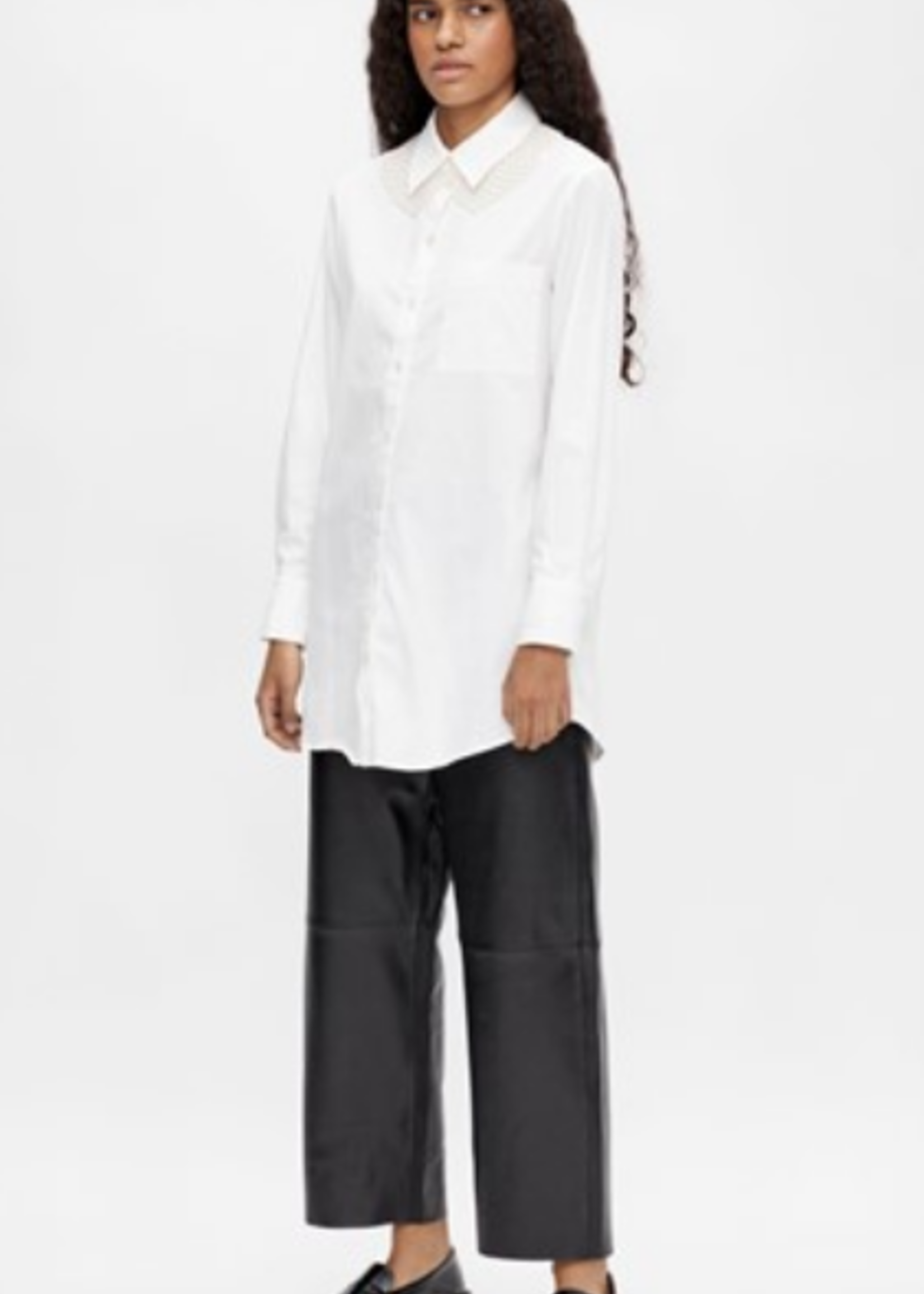 OBJECT OBJECT - Roxa long shirt noos wit
