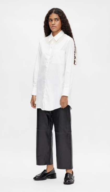 OBJECT OBJECT - Roxa long shirt noos wit