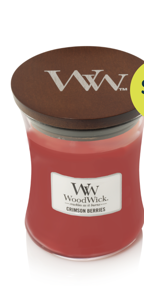 WOODWICK WOODWICK - Candle Crimson Berries