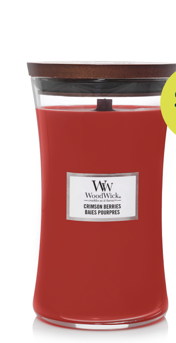 WOODWICK WOODWICK - Candle Crimson Berries