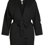 OBJECT OBJECT - Kimono blazer / jasje Eila zwart MAAT M