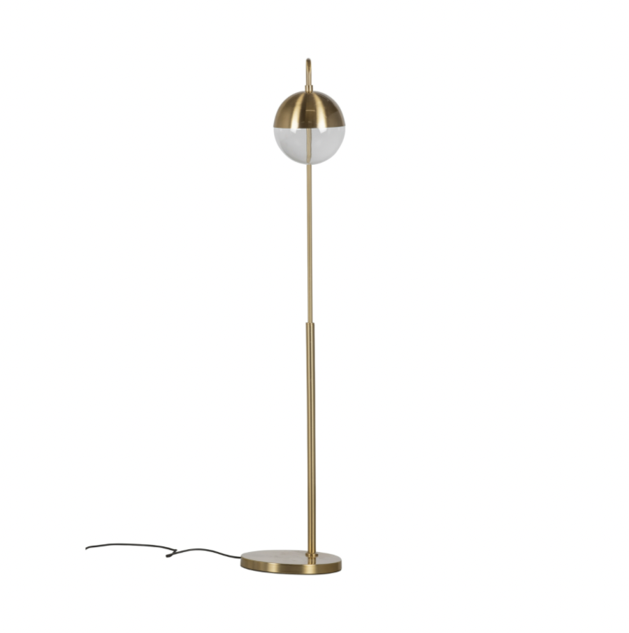 BE PURE BE PURE - Globular staande lamp antique brass