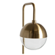 BE PURE BE PURE - Globular staande lamp antique brass