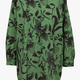 OBJECT OBJECT - Billie longshirt artichoke groen met zwarte bloem Maat 40