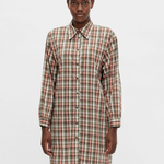 OBJECT OBJECT - Blouse/jurk lang Mimmi  geblokt