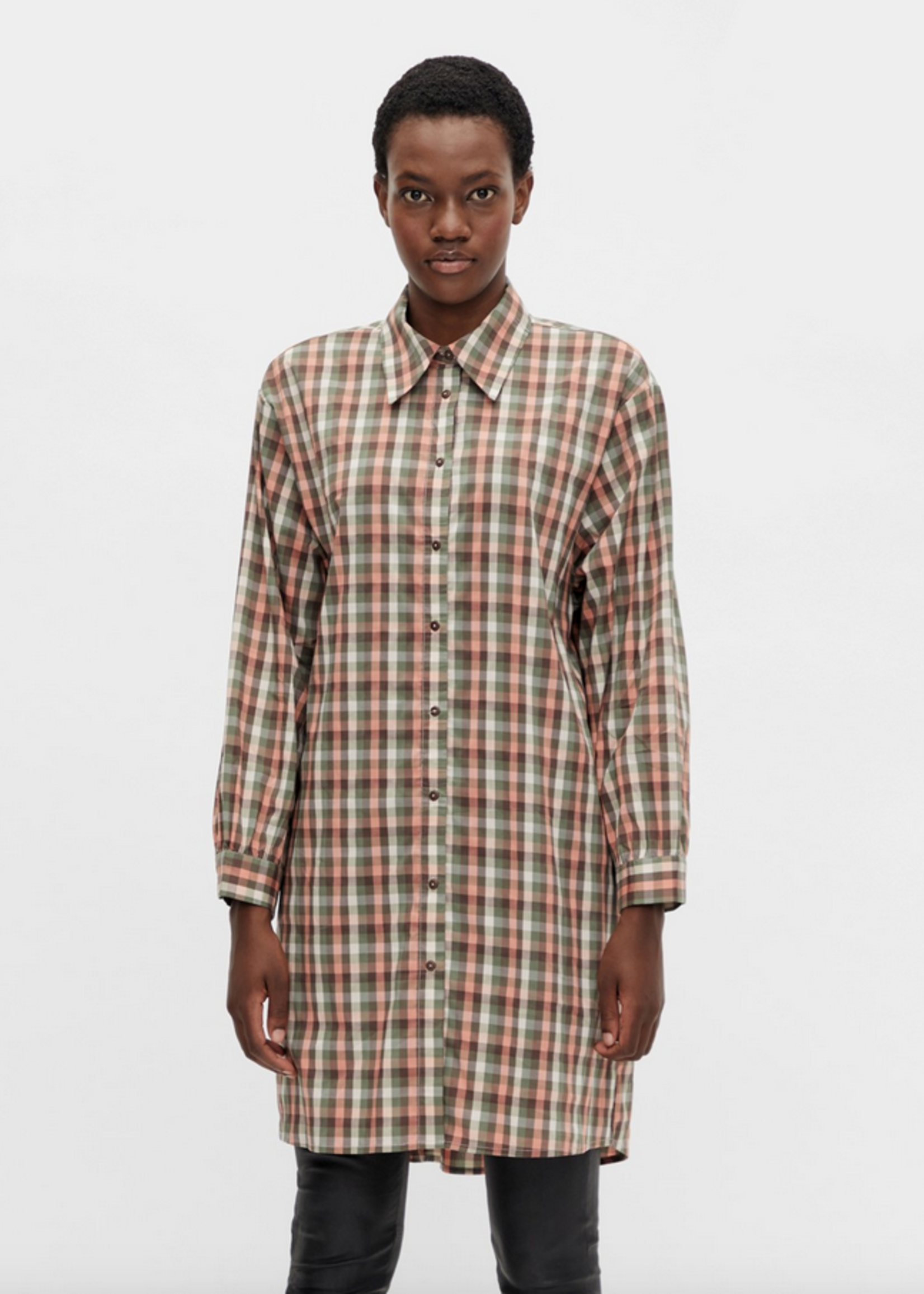OBJECT OBJECT - Blouse/jurk lang Mimmi  geblokt