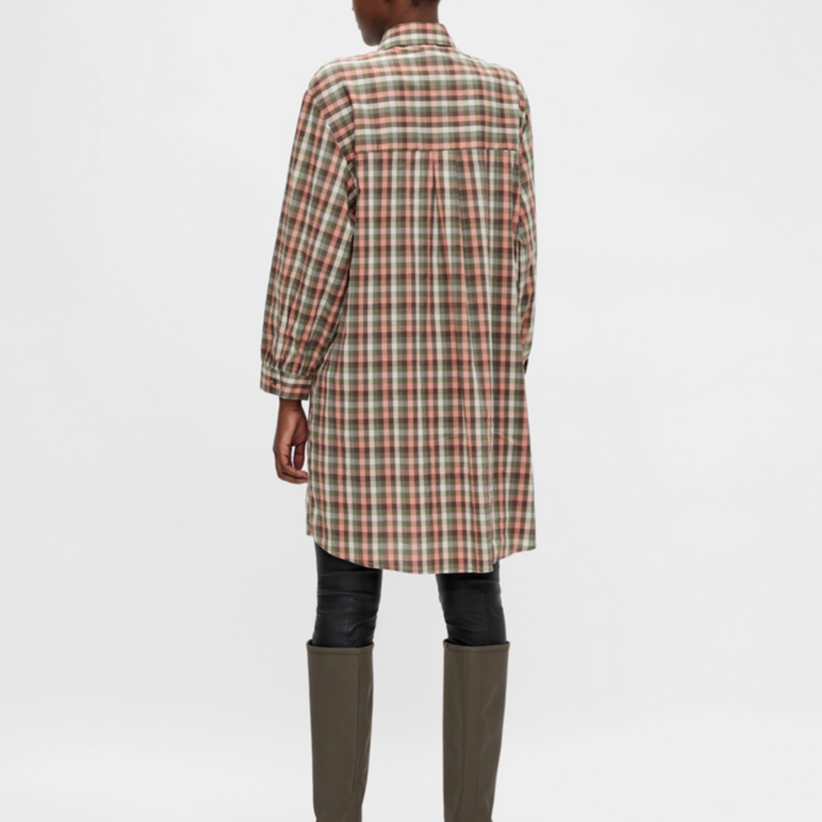 OBJECT OBJECT - Blouse/jurk lang Mimmi  geblokt