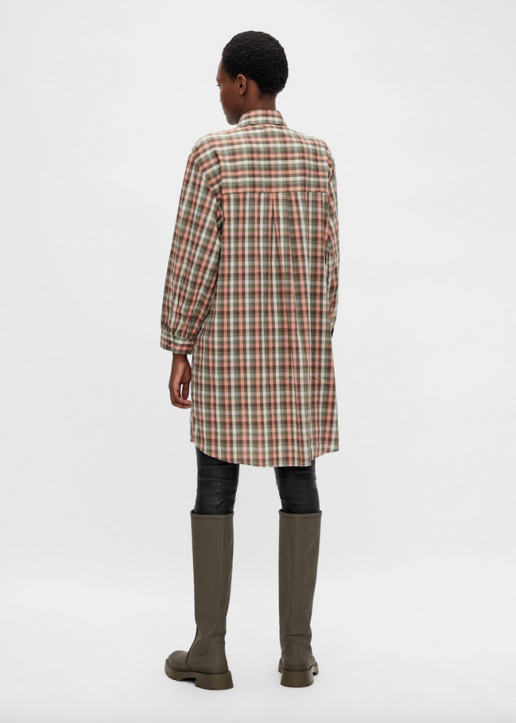 OBJECT OBJECT - Blouse/jurk lang Mimmi  geblokt