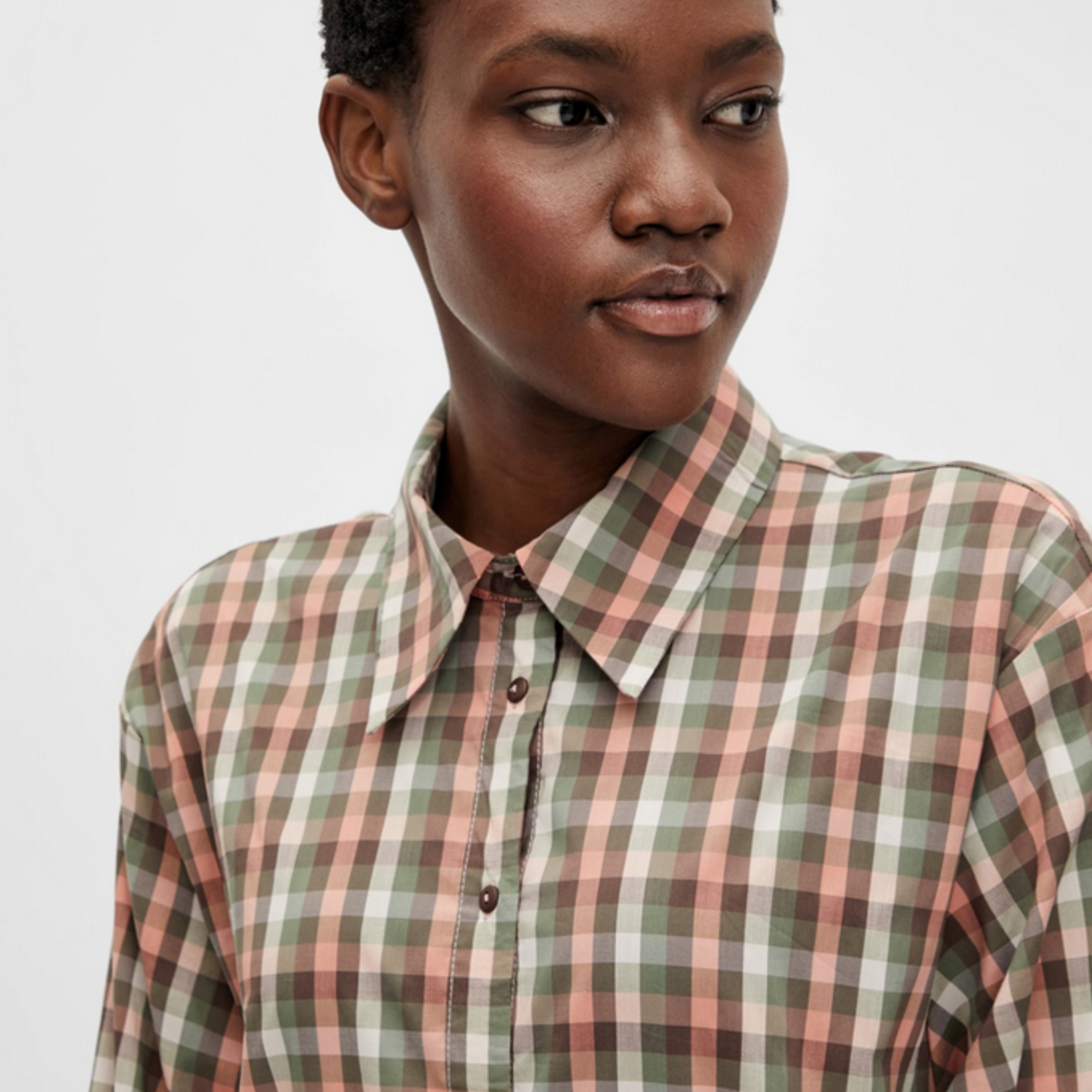 OBJECT OBJECT - Blouse/jurk lang Mimmi  geblokt