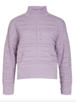 OBJECT OBJECT - Pullover gebreid Emma orchid bloom / lila MAAT L