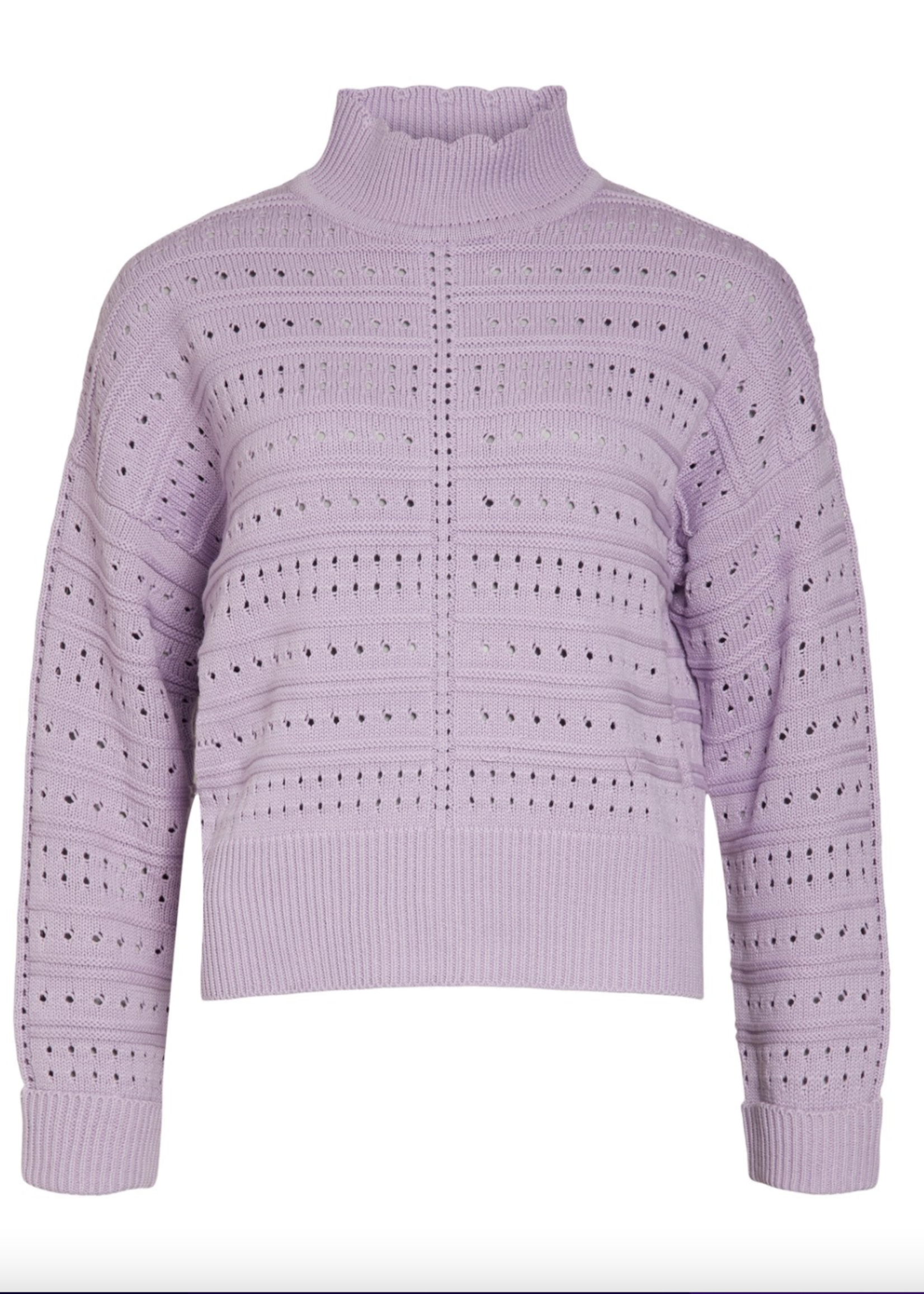 OBJECT OBJECT - Pullover gebreid Emma orchid bloom / lila MAAT L