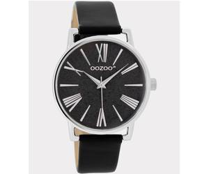 OOZOO - Horloge Junior JR304 Zwarte band - Studio Ndrie8