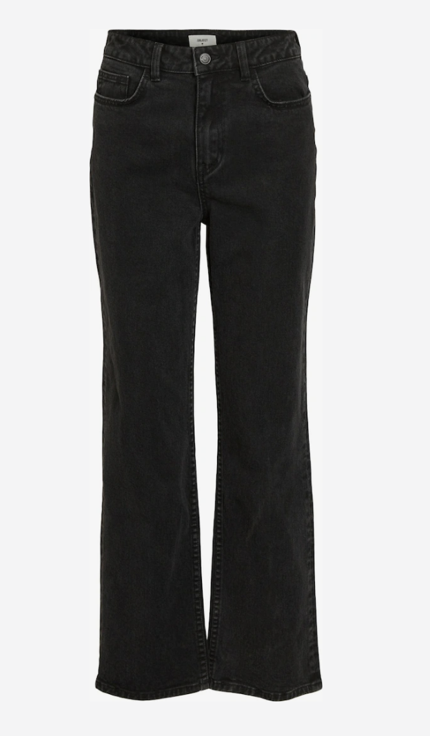 OBJECT OBJECT - Jeans Marina black denim