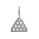iXXXi Jewelry IXXXI - Charm design Triangle zilver