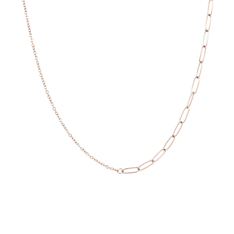 iXXXi Jewelry IXXXI - Ketting square slim zilver