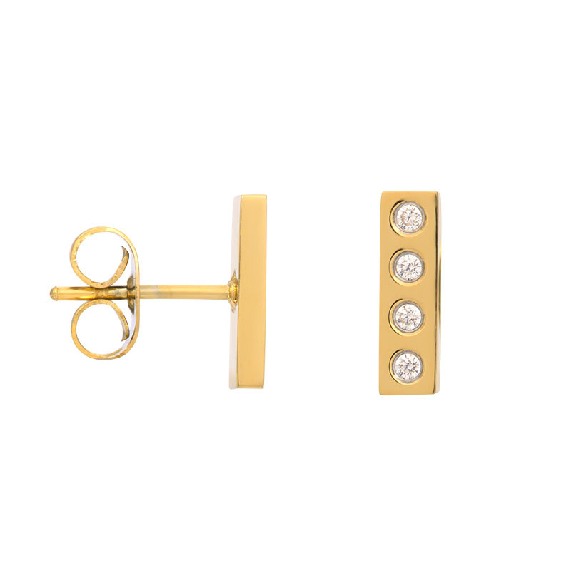 iXXXi Jewelry IXXXI - Ear studs Design Goud, zilver of rose. Div. soorten