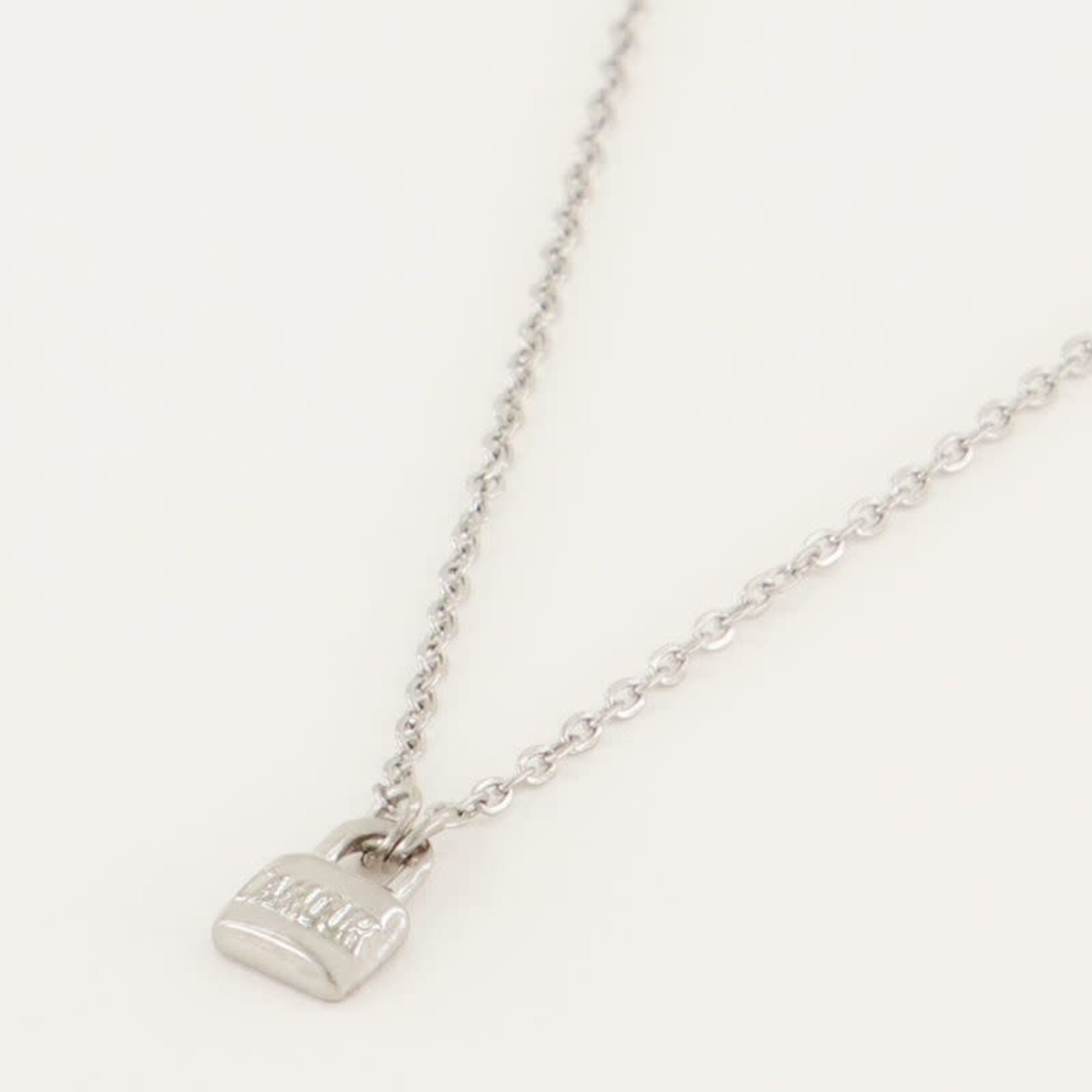 MY JEWELLERY MY JEWELLERY - Ketting met slotje zilver of goud