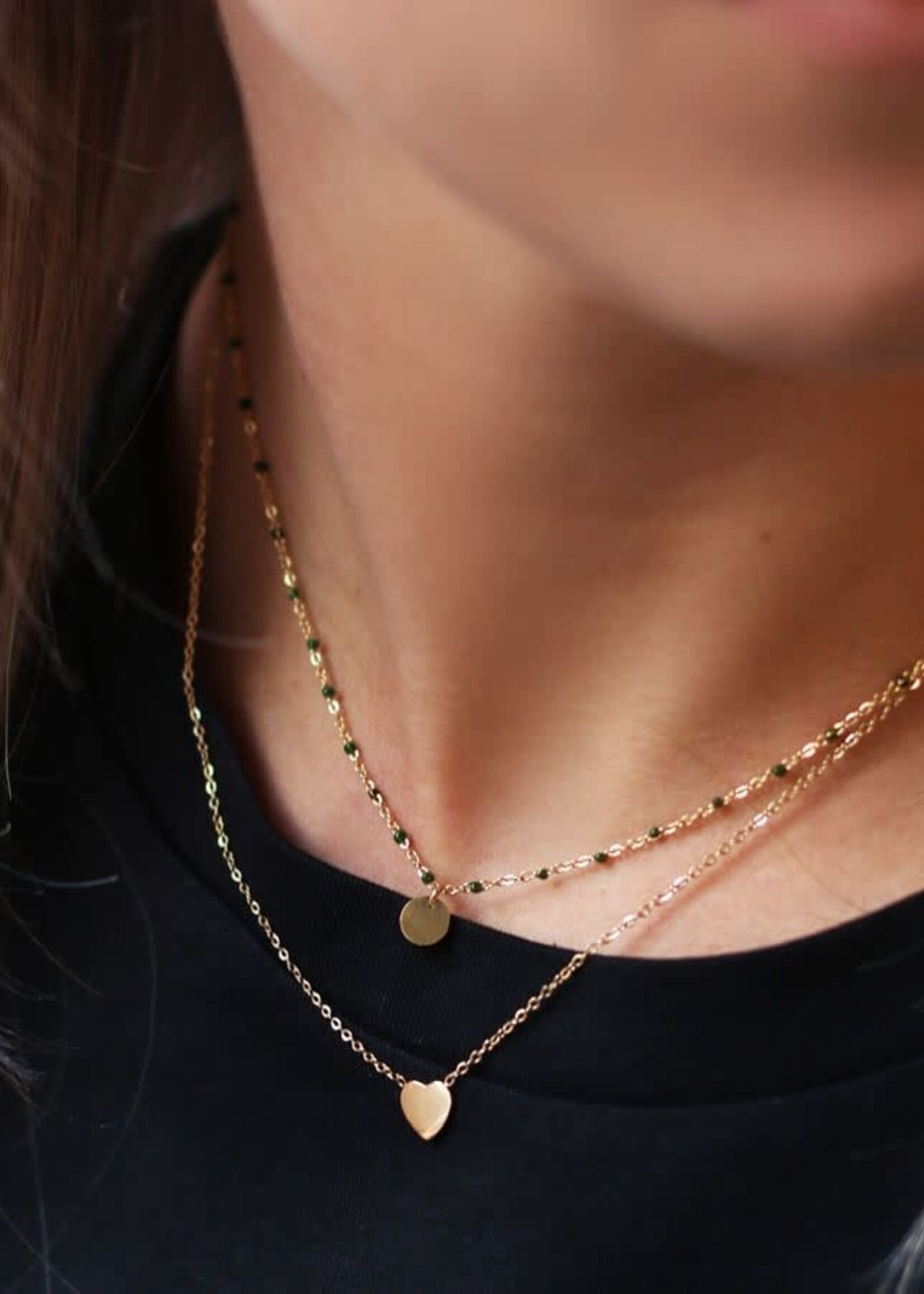 MY JEWELLERY MY JEWELLERY - Ketting klein hartje goud