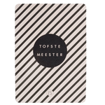 ZUSSS ZUSSS - Kaart tofste meester gestreept zand