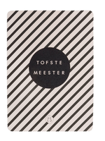 ZUSSS ZUSSS - Kaart tofste meester gestreept zand