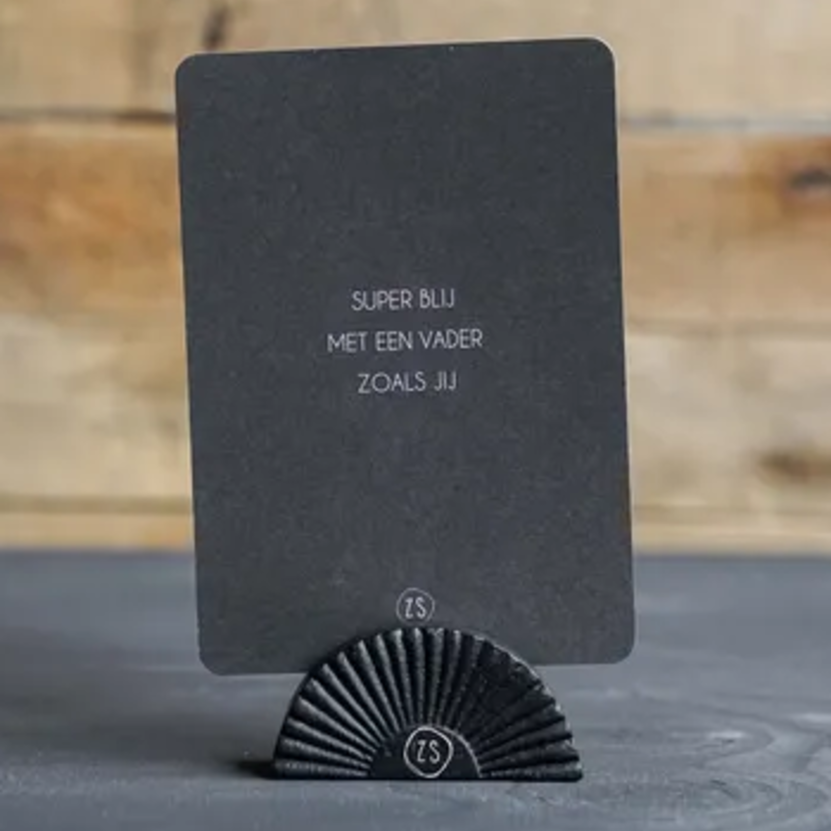 ZUSSS ZUSSS - Kaart vader zwart