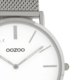 OOZOO OOZOO - Horloge met stalen band zilver C9902