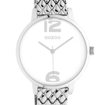 OOZOO OOZOO - Horloge zilver stainless steel bracelet C10920