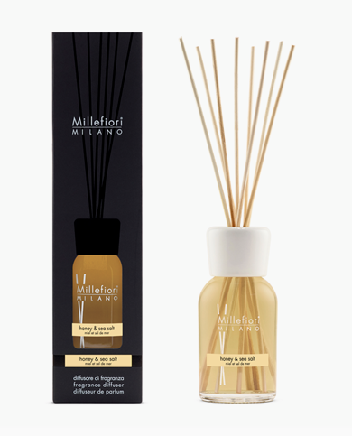 MILLEFIORI MILANO MILLEFIORI MILANO - Reed Diffuser 250 ml Honey & sea salt