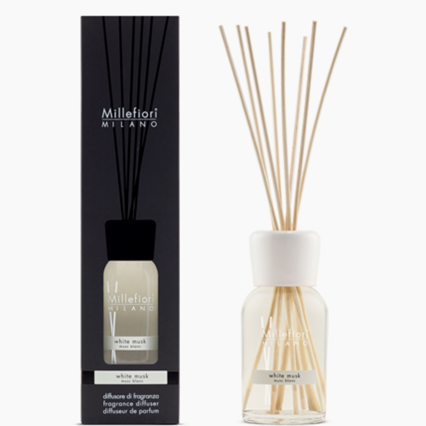 MILLEFIORI MILANO MILLEFIORI MILANO - Reed Diffuser 250 ml White musk