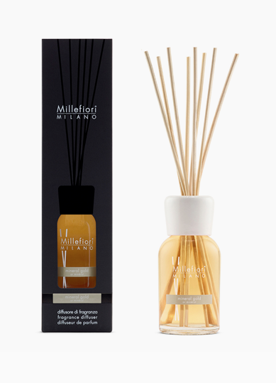 MILLEFIORI MILANO MILLEFIORI MILANO - Reed Diffuser 250 ml Mineral gold