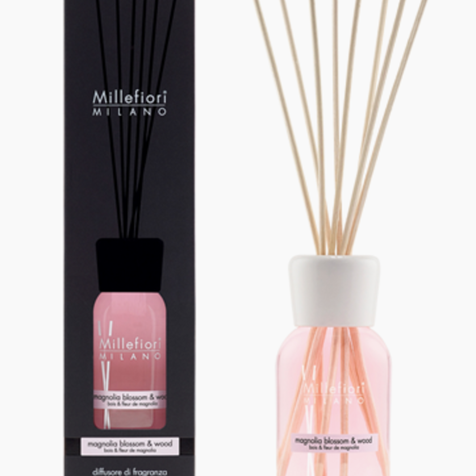 MILLEFIORI MILANO MILLEFIORI MILANO - Reed Diffuser 250 ml Magnolia blossom & wood