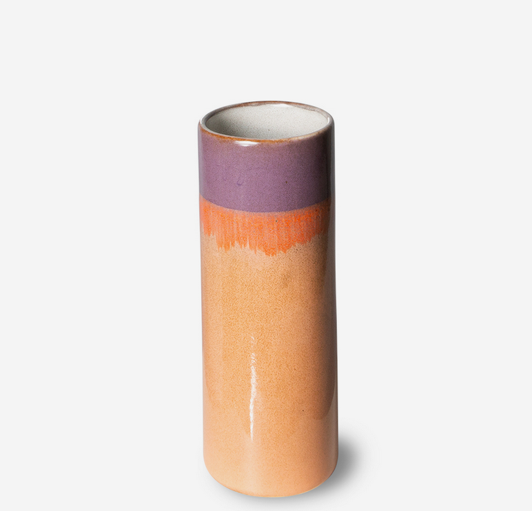 HKLIVING HKLIVING - Ceramic 70's vaas XS Sunset Ace7110