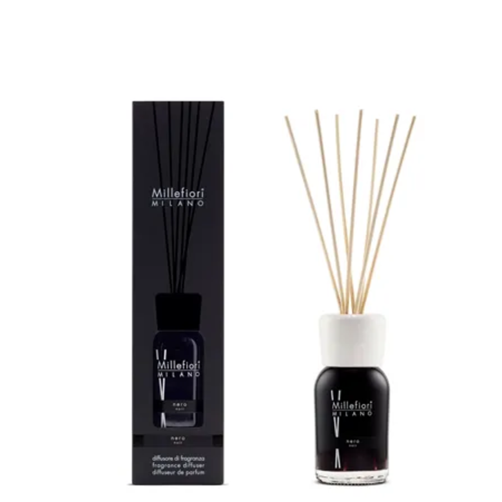 MILLEFIORI MILANO MILLEFIORI MILANO - Reed Diffuser 100ml Nero