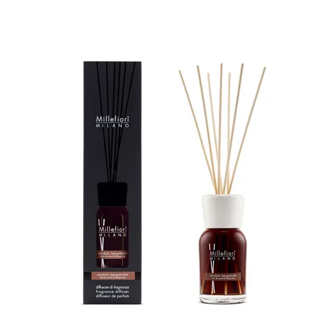 MILLEFIORI MILANO MILLEFIORI MILANO - Reed Diffuser 100ml Sandalo Bergamotto