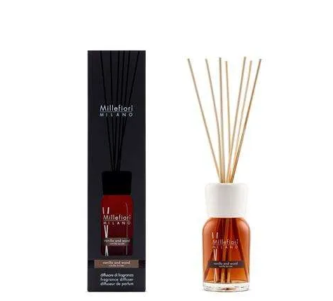 MILLEFIORI MILANO MILLEFIORI MILANO - Reed Diffuser 100ml Vanilla and Wood