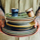 HKLIVING HKLIVING - Dinner plate Ceramics Kiwi ACE7078
