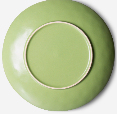 HKLIVING HKLIVING - Dinner plate Ceramics Kiwi ACE7078