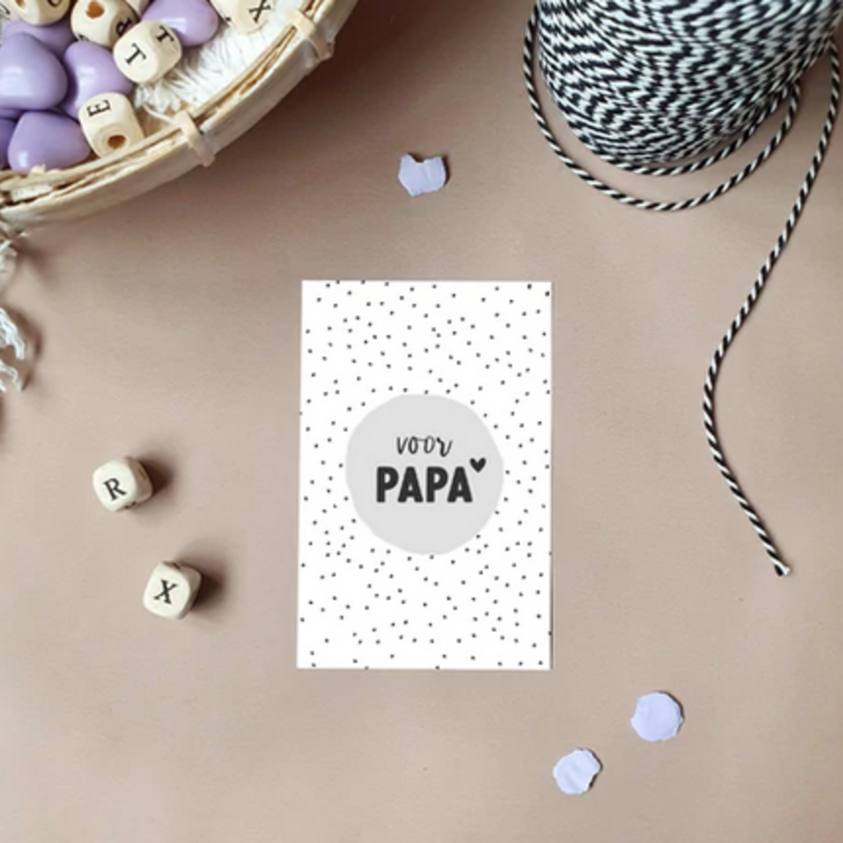 MIEKINVORM MIEKINVORM - Mini kaart voor papa