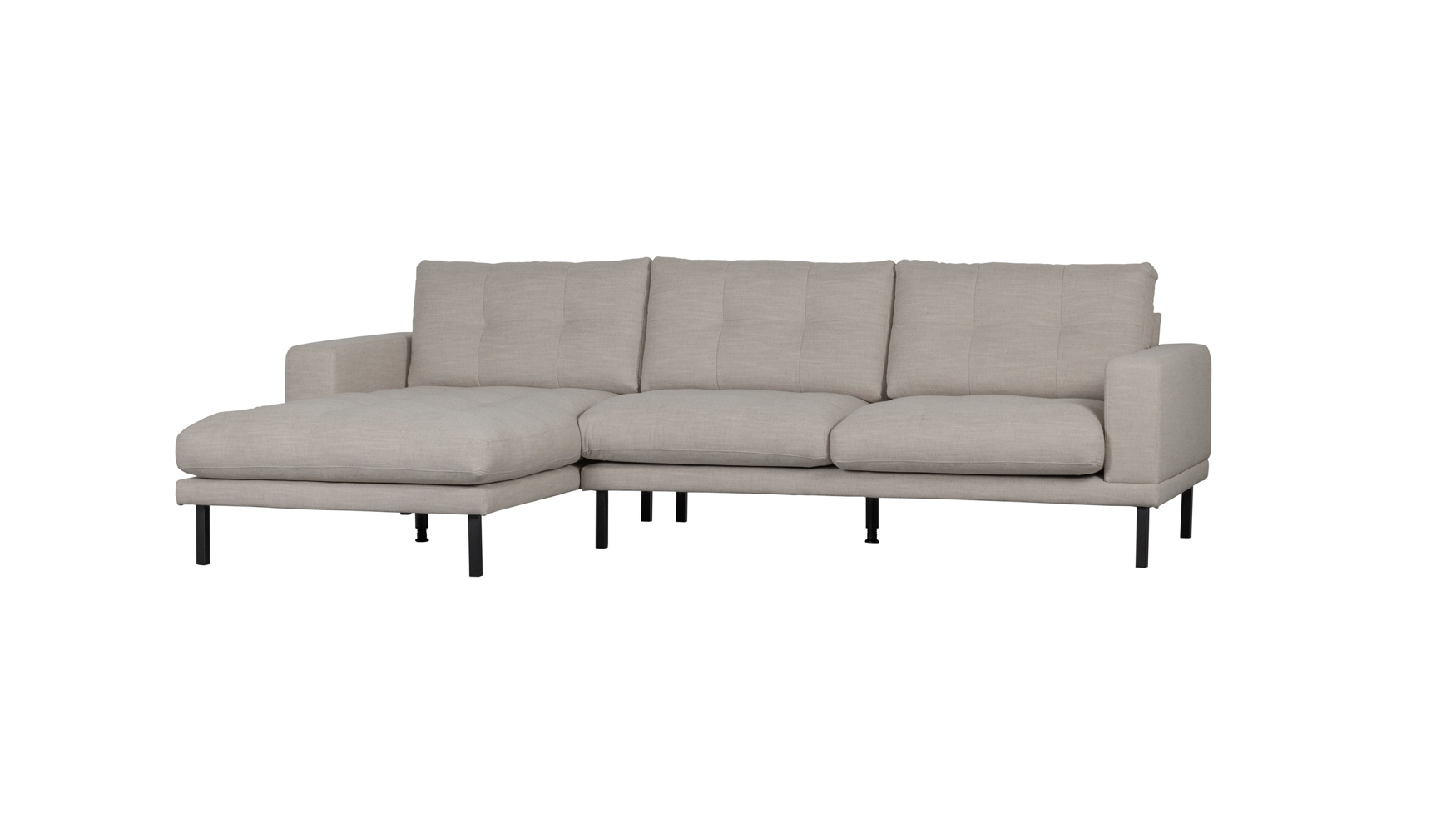 WOOOD EXCLUSIVE RIVER WOOOD - Chaise longue padded naturel