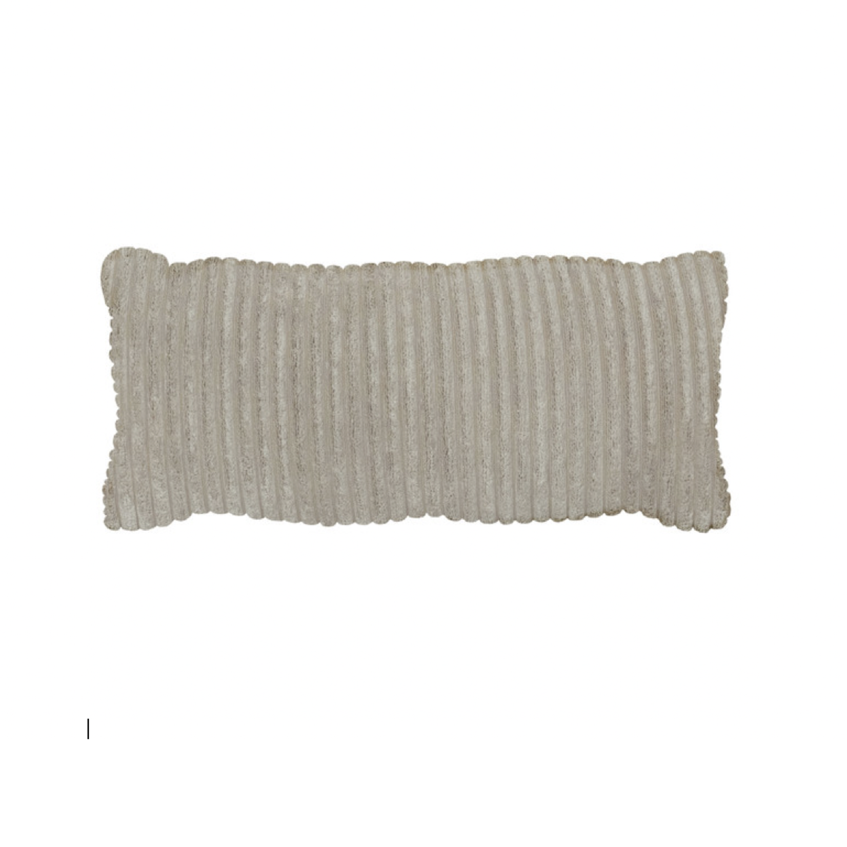WOOOD EXCLUSIVE WOOOD - Bean kussen grove ribstof terazzo