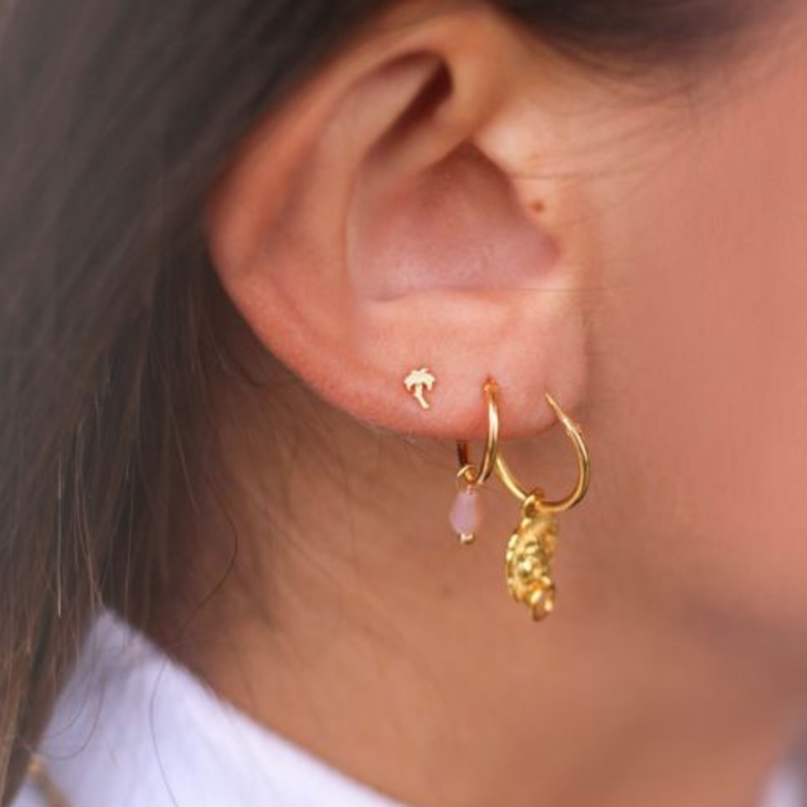 MY JEWELLERY MY JEWELLERY - Studs palmboom zilver