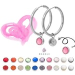 iXXXi Jewelry IXXXI - Creool top part 15mm roségoud