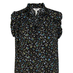 OBJECT OBJECT - Top Jannie black/asbtract MAAT 42