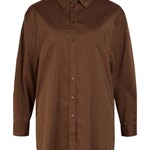 OBJECT OBJECT - Blouse lang Pipi Dark earth