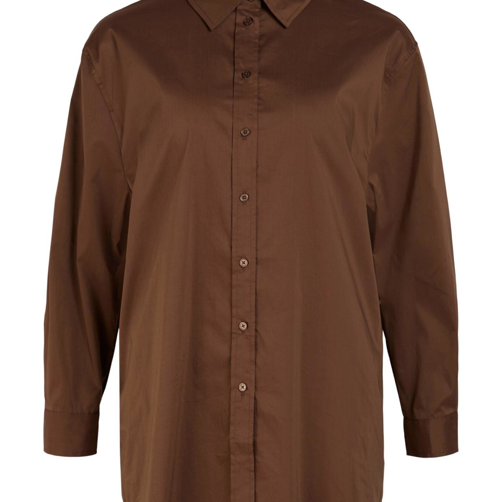 OBJECT OBJECT - Blouse lang Pipi Dark earth