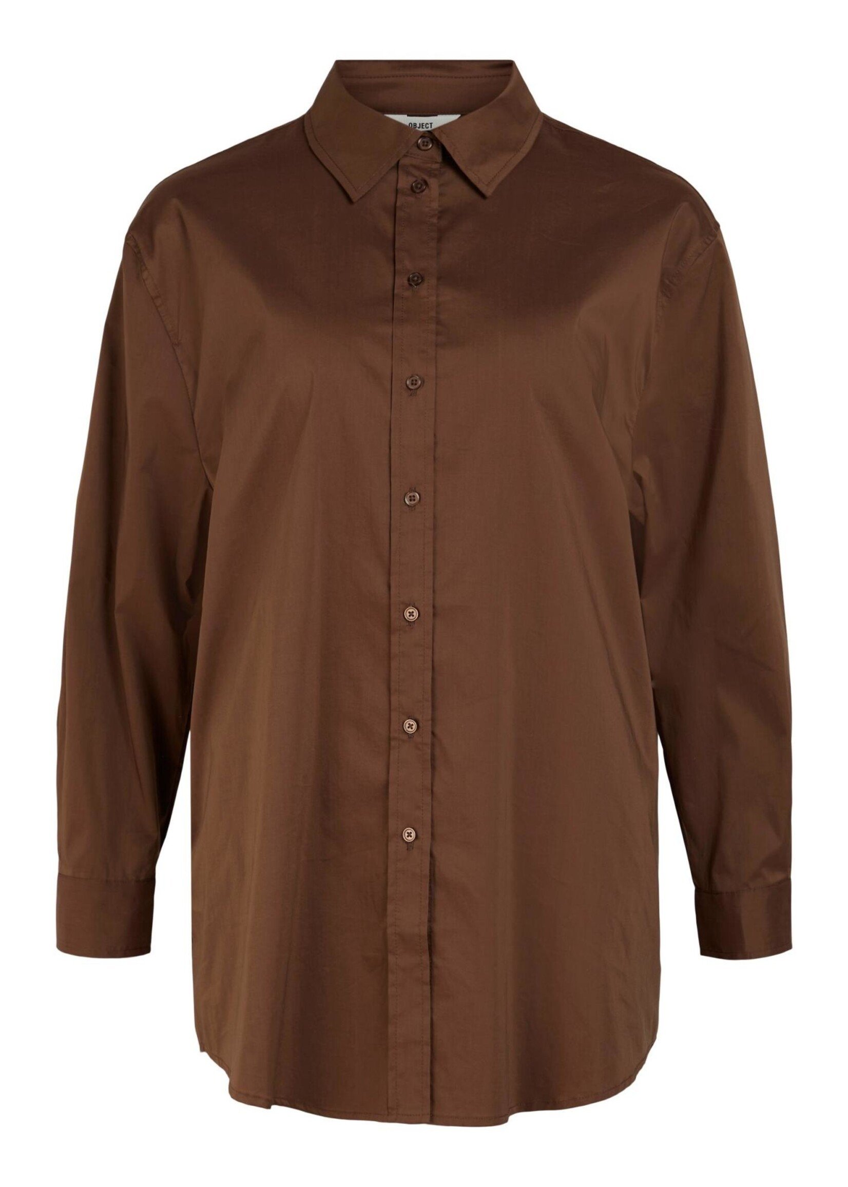 OBJECT OBJECT - Blouse lang Pipi Dark earth