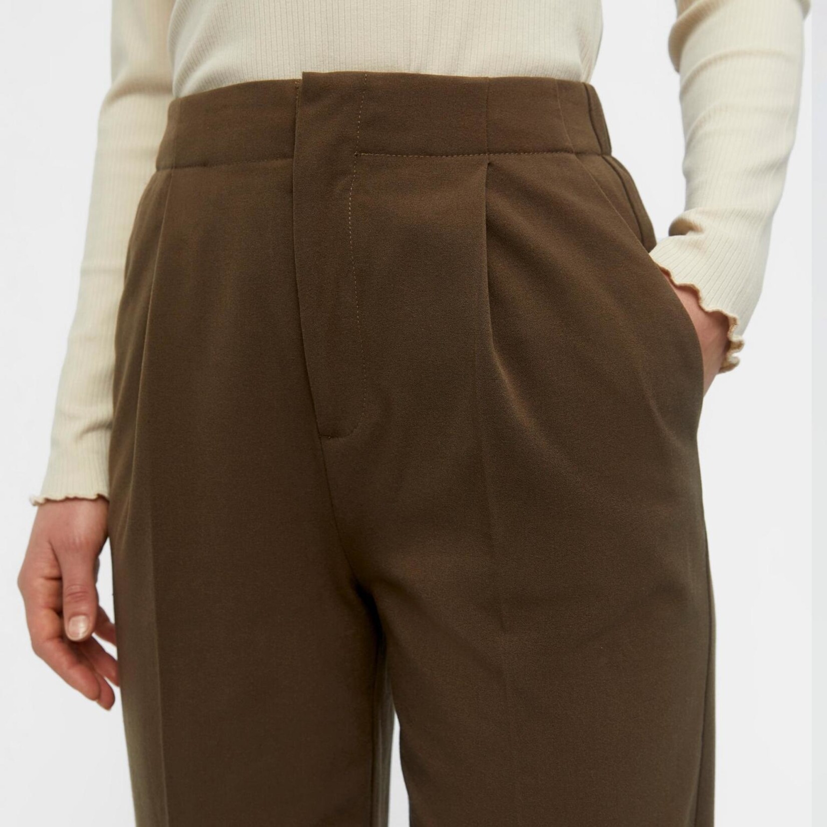 OBJECT OBJECT - Broek Sanni bruin